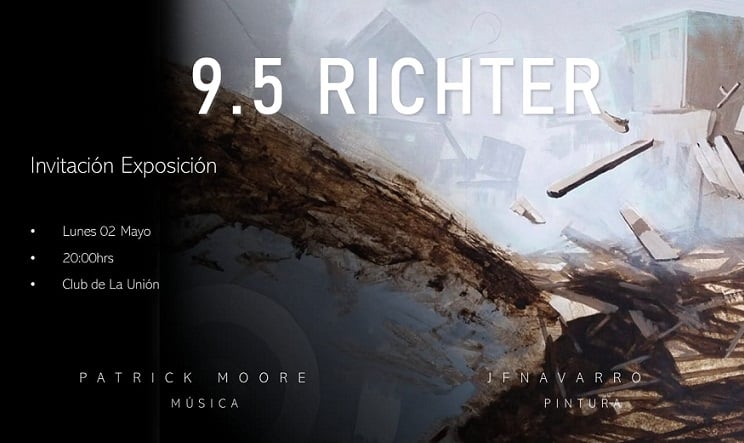 “9.5 Richter”: Pintura y música se unen en Valdivia en inédita exposición que conmemora el gran terremoto de mayo de 1960