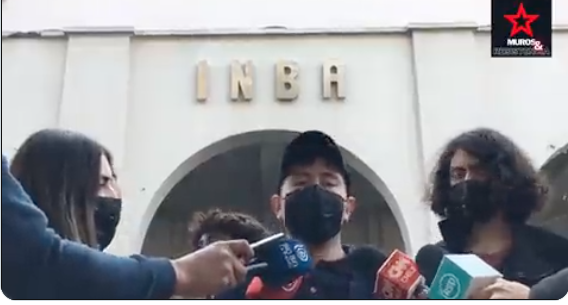 Estudiantes del INBA denuncian agresiones y disparos por parte de guardias municipales  durante protesta