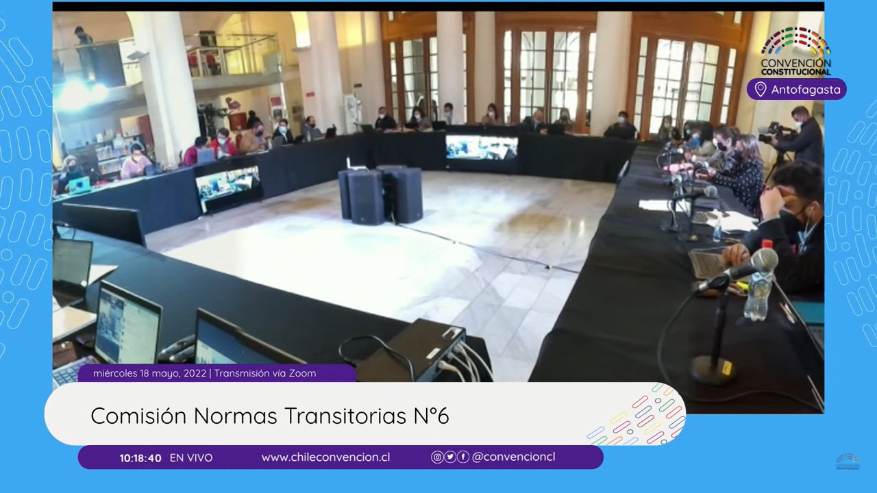 Nueva Constitución: Comisión de Normas Transitorias terminó de escuchar propuestas y recibió a Contralor Jorge Bermúdez