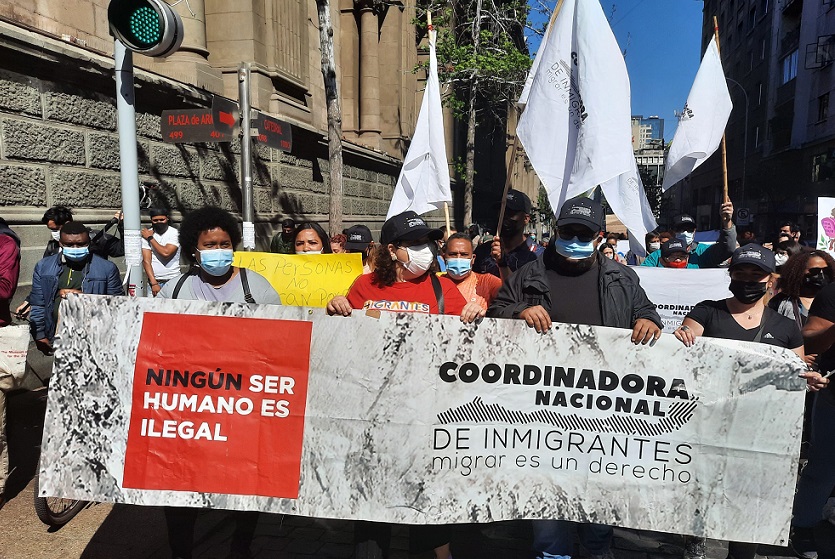 Coordinadora Nacional de Inmigrantes lamenta que pleno de la Convención haya rechazado garantizar los DDHH de personas migrantes