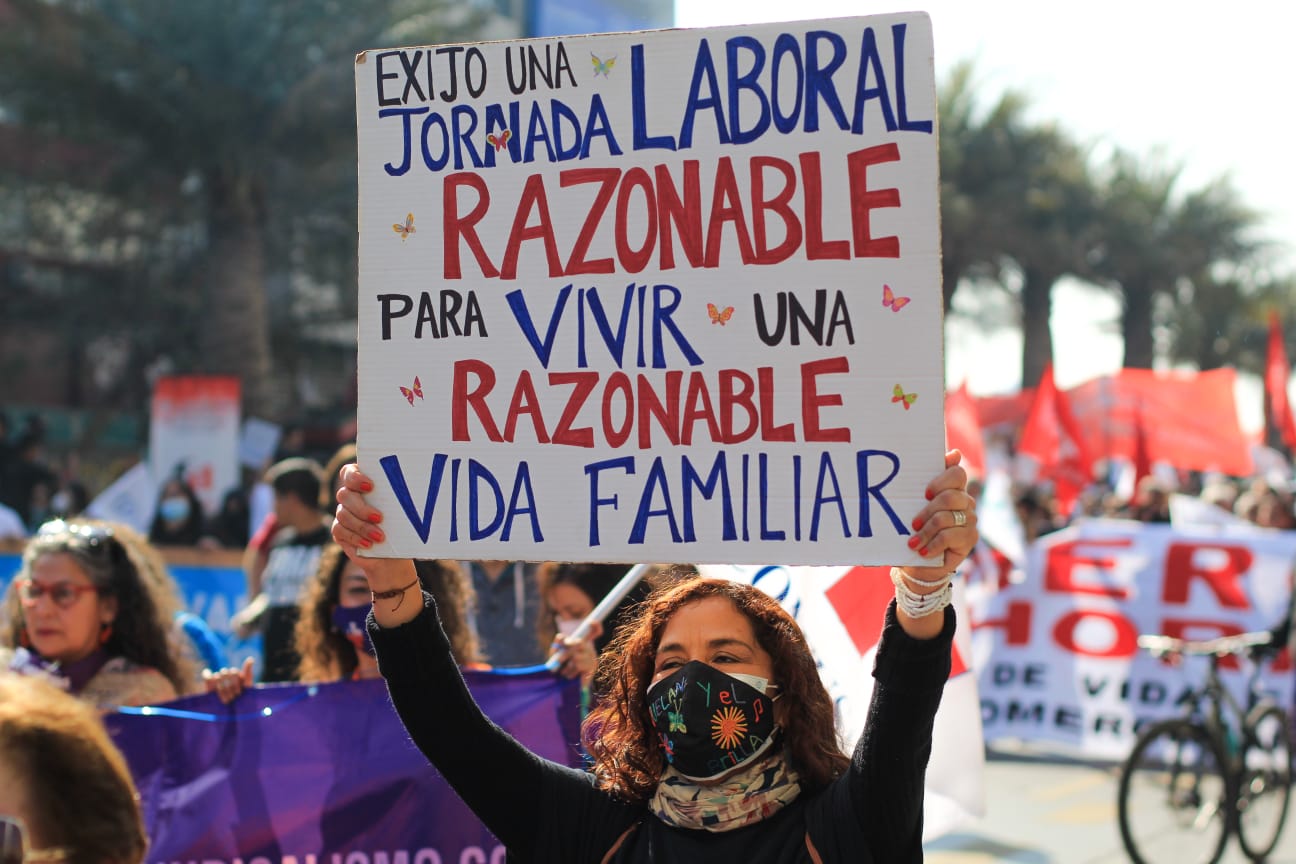Histórica jornada para el movimiento sindical: Trabajo decente y derecho a huelga, al borrador de la nueva Constitución
