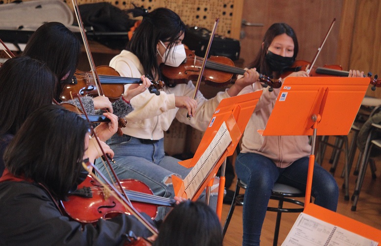 En Valdivia impulsan la creación de una orquesta infantil