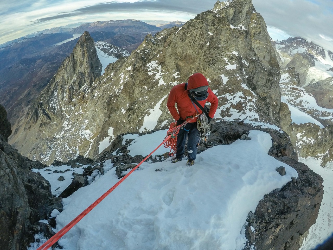 Montañista Marcelo Mascareño relata su experiencia en la mega producción de Netflix en la Patagonia chilena