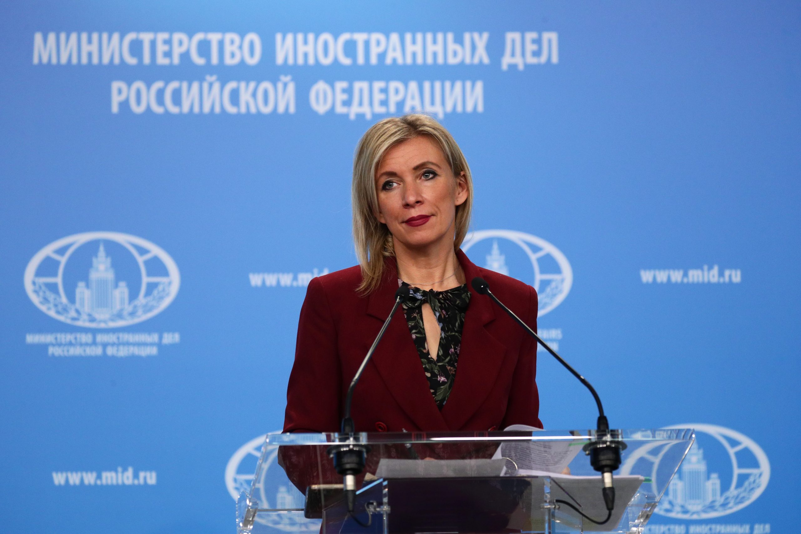 María Zajárova: «La confrontación geopolítica con Rusia es la esencia de la existencia de la OTAN»