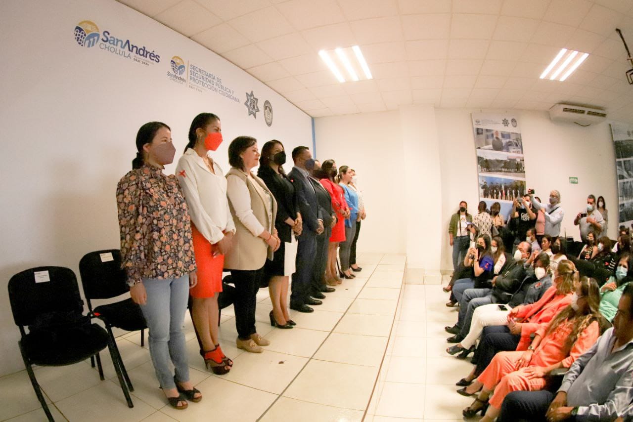 Atención mujeres de San Andrés Cholula, implementan Red de Seguridad