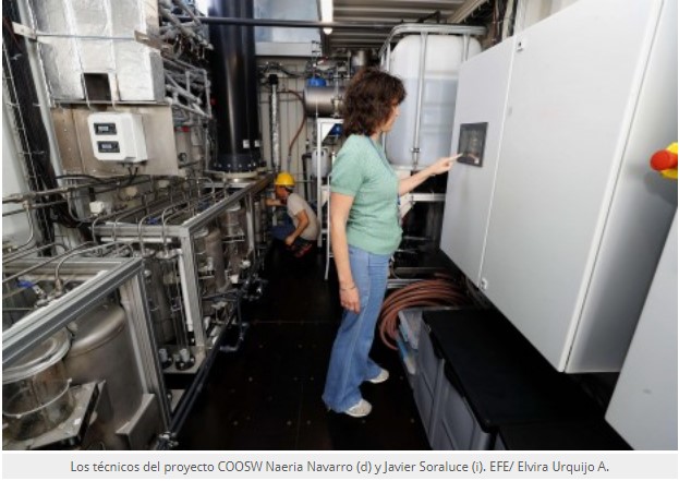 Ensayan una nueva tecnología que desala agua en sitios aislados con calor residual