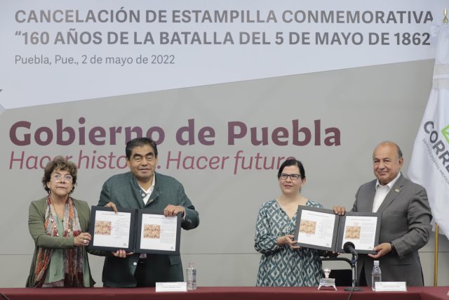 Servicio postal emitirá estampilla por 160 aniversario de la Batalla de Puebla