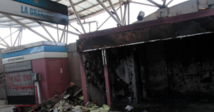 Admiten querella contra Carabineros por quema del Metro La Granja