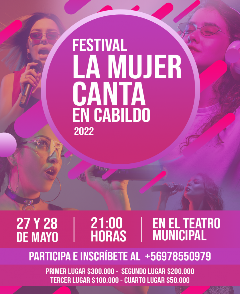Este 27 y 28 de mayo vuelve el festival La Mujer Canta en Cabildo