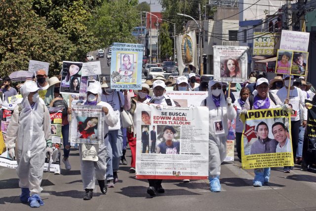 Dedica Voz de los Desaparecidos marcha a las madres que buscan a sus hijos