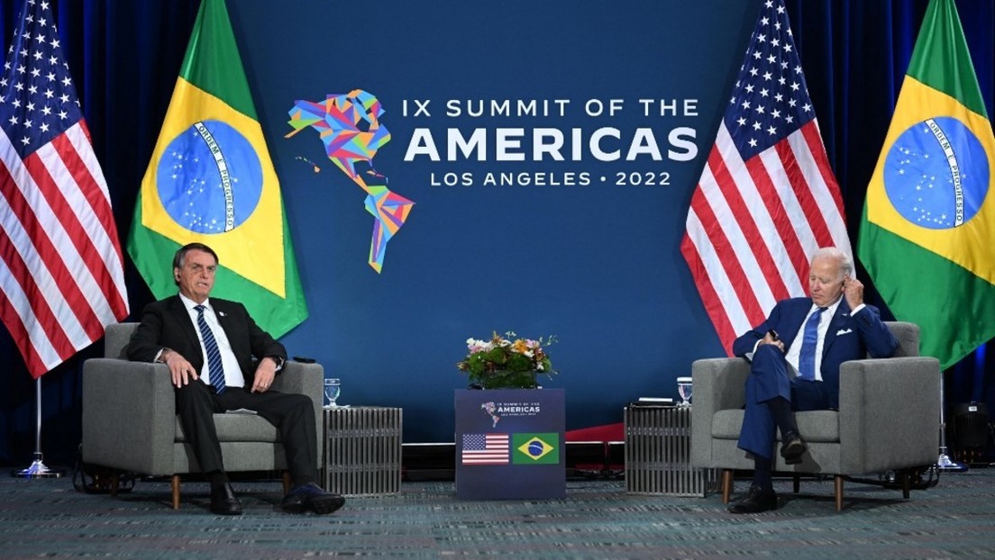 «No existe tal cosa»: Bolsonaro niega que pidió ayuda a Biden para vencer a Lula en las elecciones
