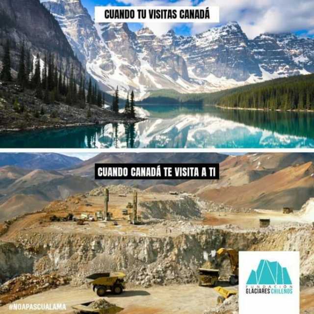 minería contaminante Canadá Chile