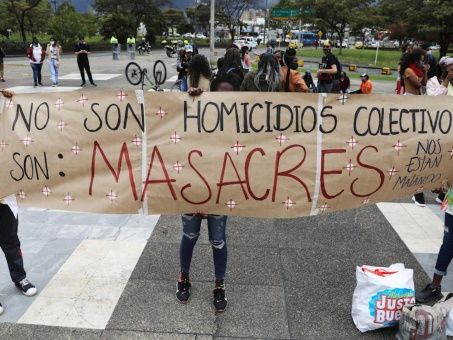 Denuncian la masacre número 48 perpetrada en Colombia en 2022