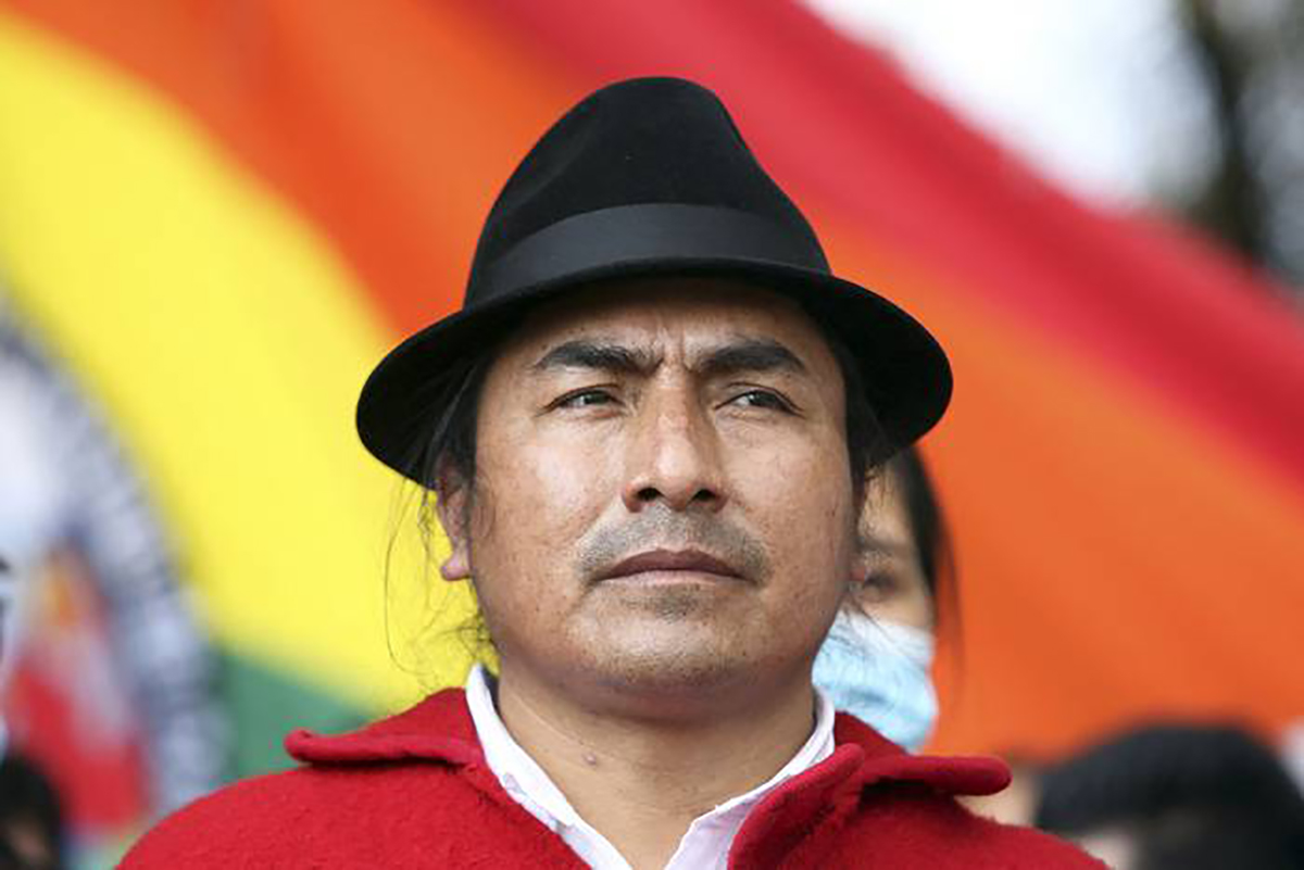 Ecuador: ¿Quién es el líder del movimiento indígena que tiene en jaque al derechista Lasso?