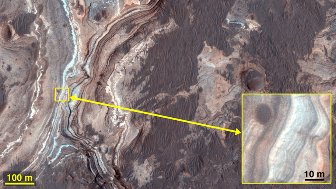 Encuentran en Marte un antiguo lago «favorable para la vida» que existió hace cerca de 1.300 millones de años