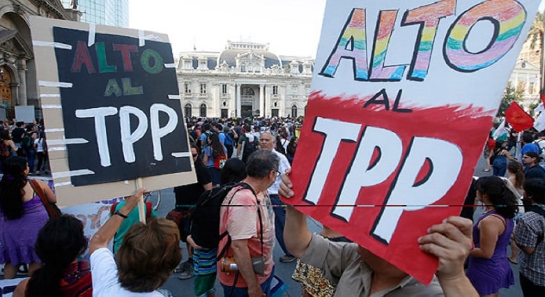 159 organizaciones de todo Chile levantan fuerte y claro el NO al TPP 11