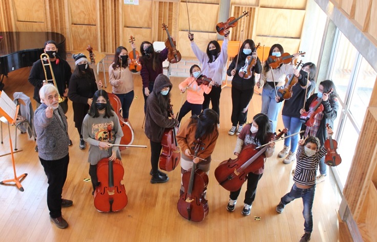 Orquesta Infantil Juvenil CIFAN de Valdivia celebra 20 años de funcionamiento