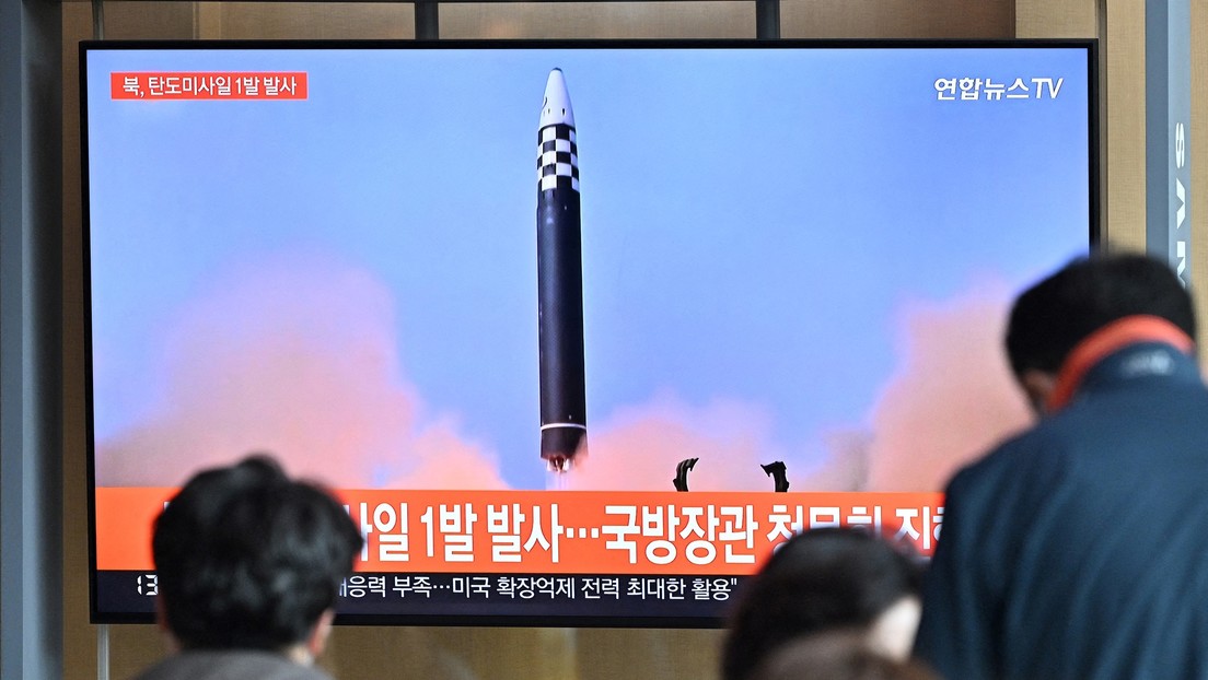 Pruuebas de misiles en Corea del Norte