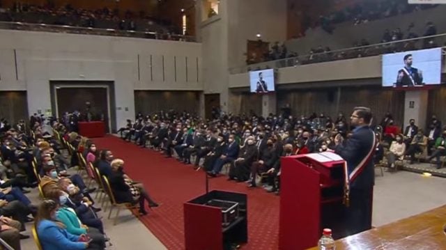 Las masacres en Chile recordadas en la cuenta pública del presidente Gabriel Boric
