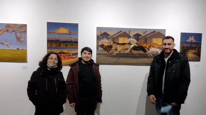 “Sangre Muda” del pintor Jorge Olavarría (Chaitén) llega a Galería CIA de Artes en Puerto Montt