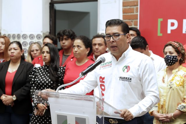 Atribuye Camarillo «ataques» a PRI-PAN, a venganza y temor electoral