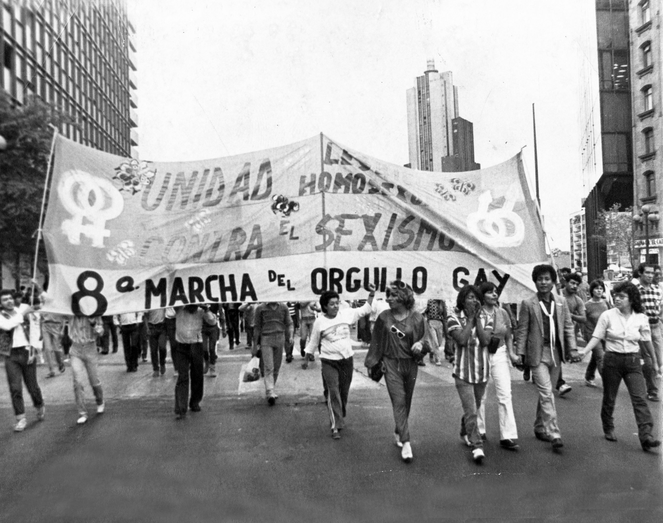 Así fue la primera marcha LGBT de México