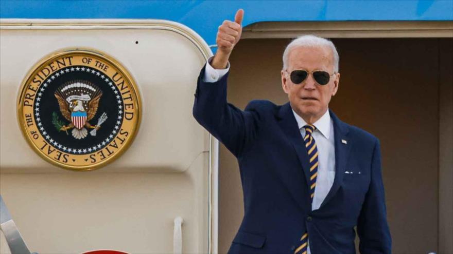 Biden se recupera del covid-19 y reaparece en la Casa Blanca