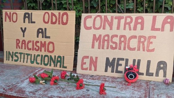 Ciudades españolas se manifiestan contra la masacre de Melilla