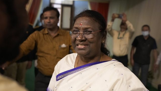 Llega al poder la primera presidenta India que pertenece a una comunidad tribal