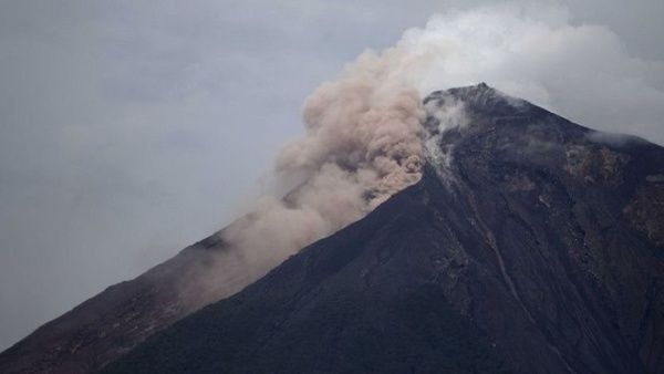 Guatemala reporta un incrementó de la actividad en el Volcán de Fuego