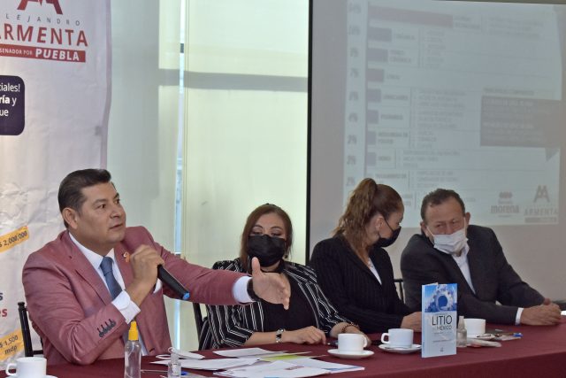 “No estamos jugando fuercitas”, dice Armenta sobre renovación de Morena