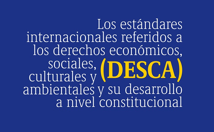 Estándares internacionales de derechos económicos, sociales, culturales y ambientales (DESCA) y su desarrollo a nivel constitucional