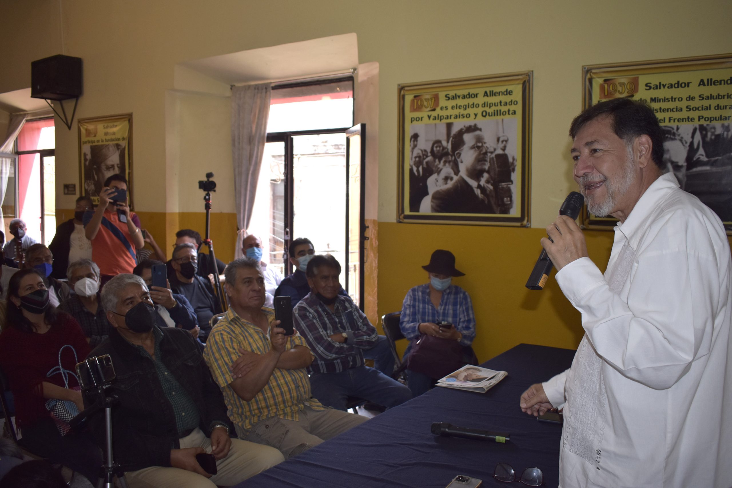 Gerardo Fernández Noroña afirma que el INE y el TEPJF van en contra de la 4T