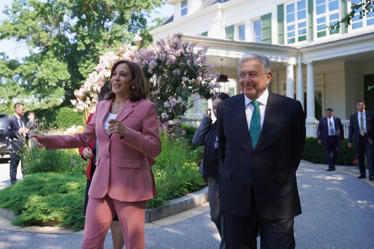 AMLO: Kamala Harris es nuestra amiga, partidaria de la igualdad