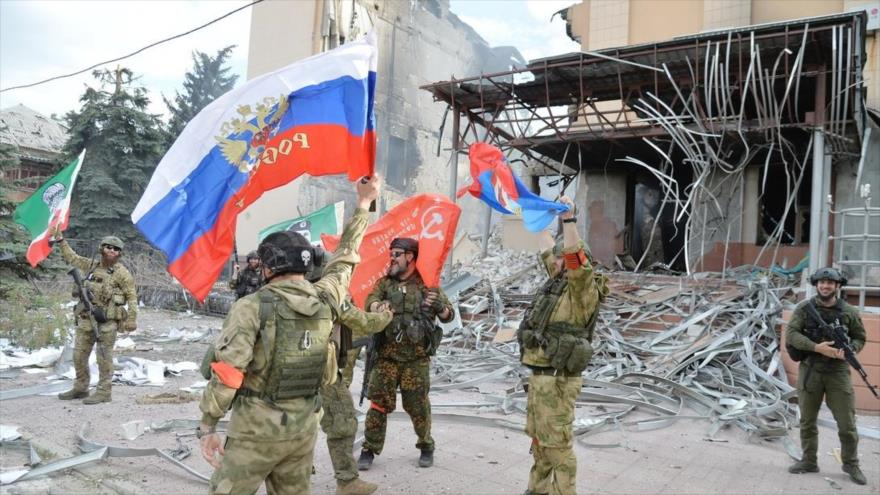 Termina Rusia de tomar toda la región de Lugansk