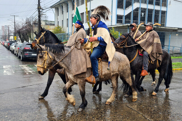 Machi Celestino Córdova ofició ceremonia por el We Tripantu en cárcel de Temuco