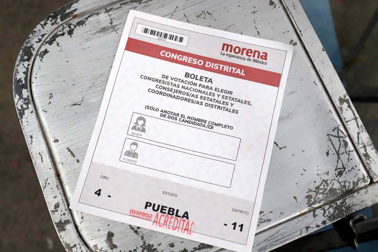 Emite Morena sedes de votación para elegir a consejeros en Puebla