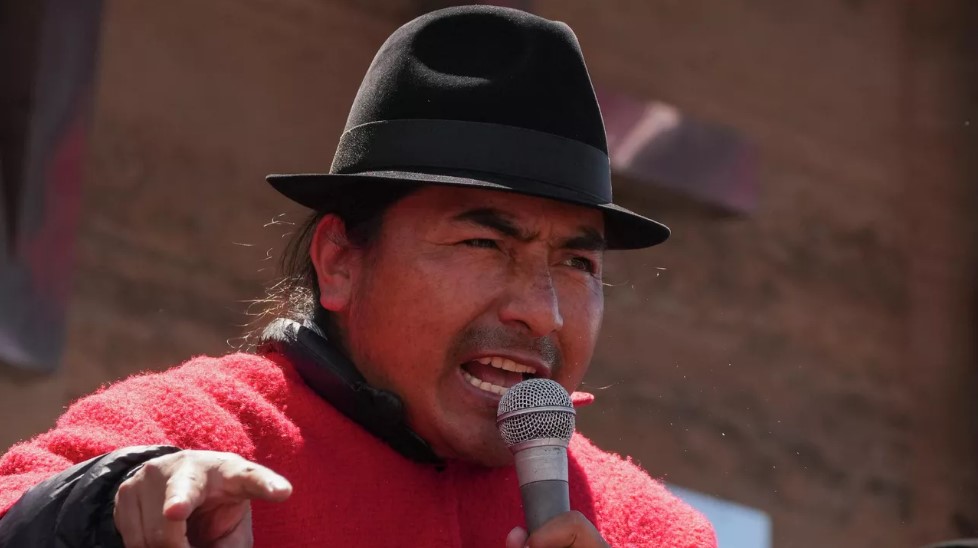 El Gobierno de Ecuador siente desprecio por el movimiento indígena: Leonidas Iza