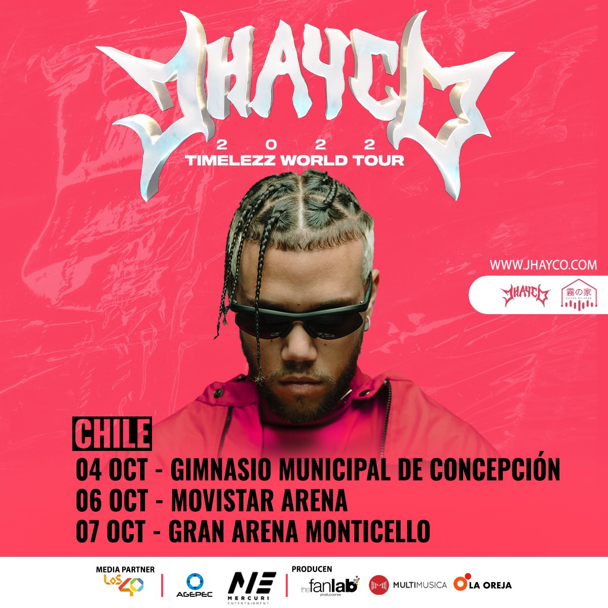 «Timelezz World Tour»: Jhay Cortez anuncia tres conciertos en Chile