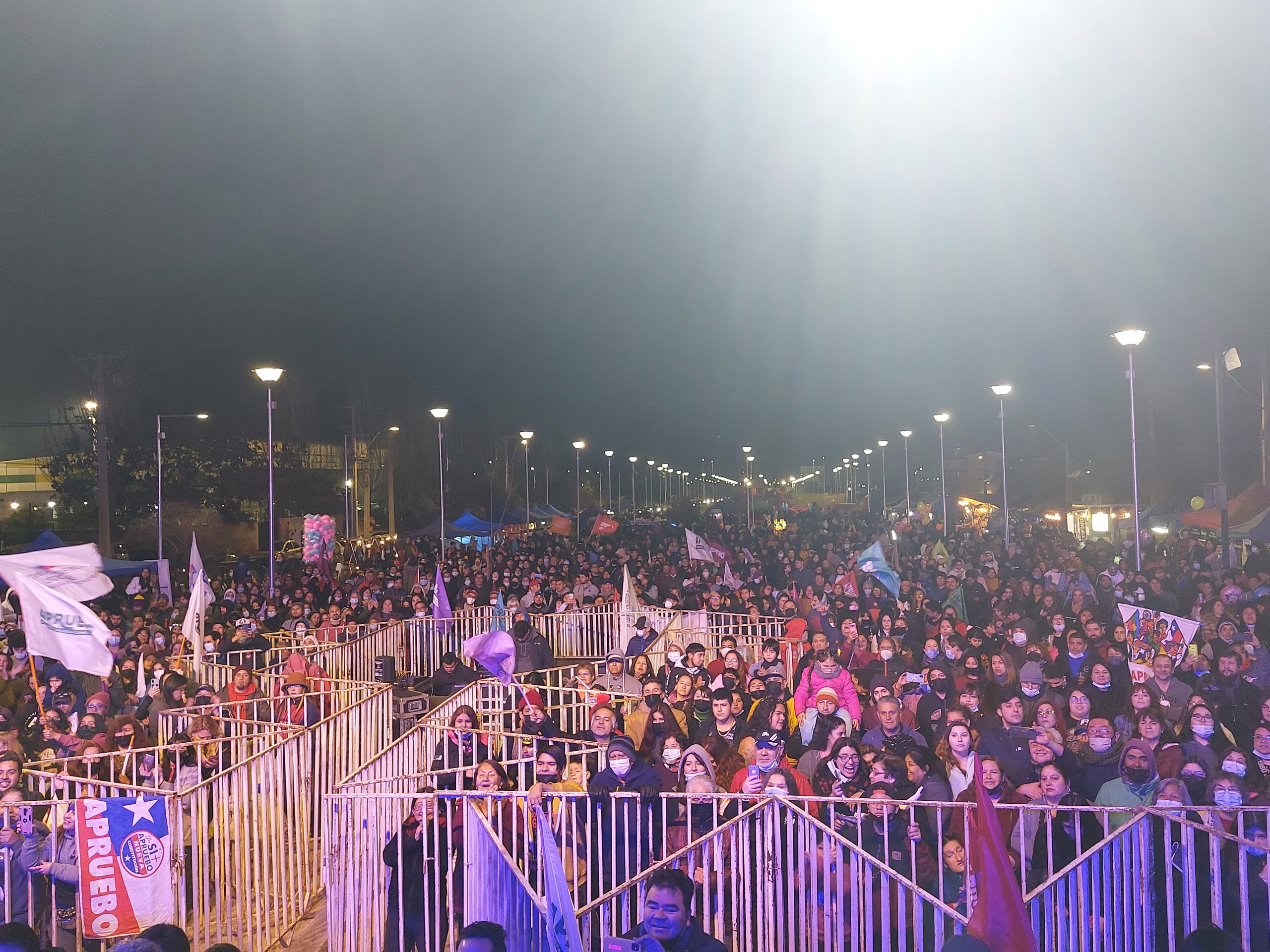 Más de 5 mil personas asistieron este viernes al Apruebazo de San Bernardo