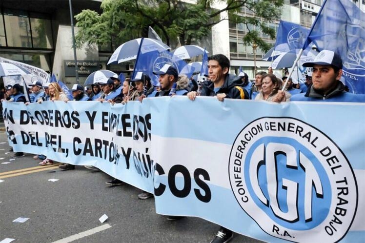 Los trabajadores argentinos marcharán contra la especulación