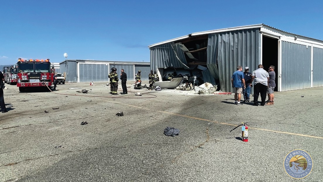 Reportan varios muertos por choque de dos avionetas en aeropuerto de California