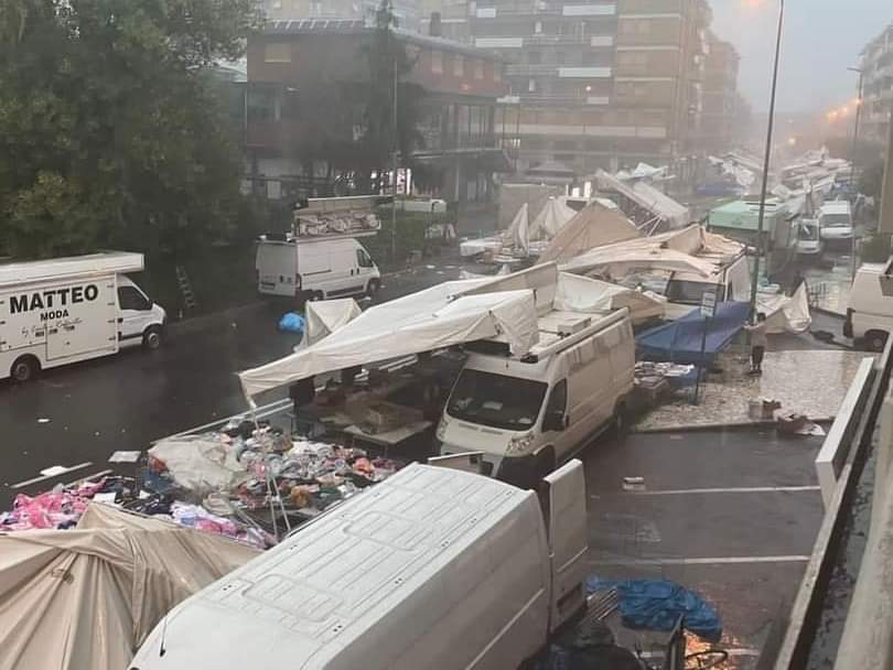 Al menos siete muertos por fuertes tormentas eléctricas y vientos huracanados en Italia y Francia