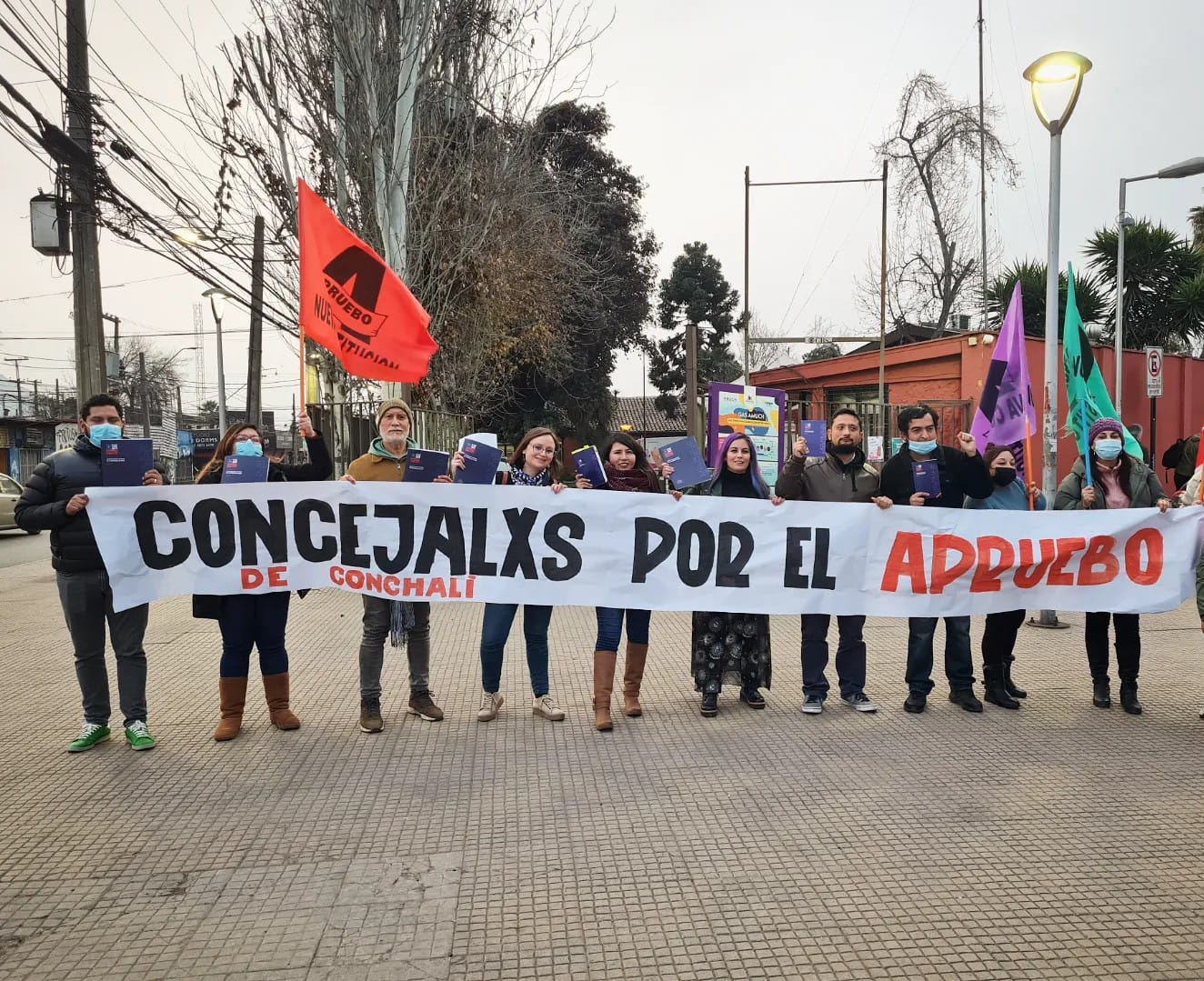 Concejalas y Concejales de Conchalí van por el Apruebo