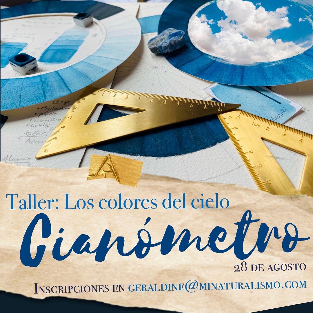 «Leer los colores del cielo» Sara Viloria dictará taller de acuarela el 28 de Septiembre