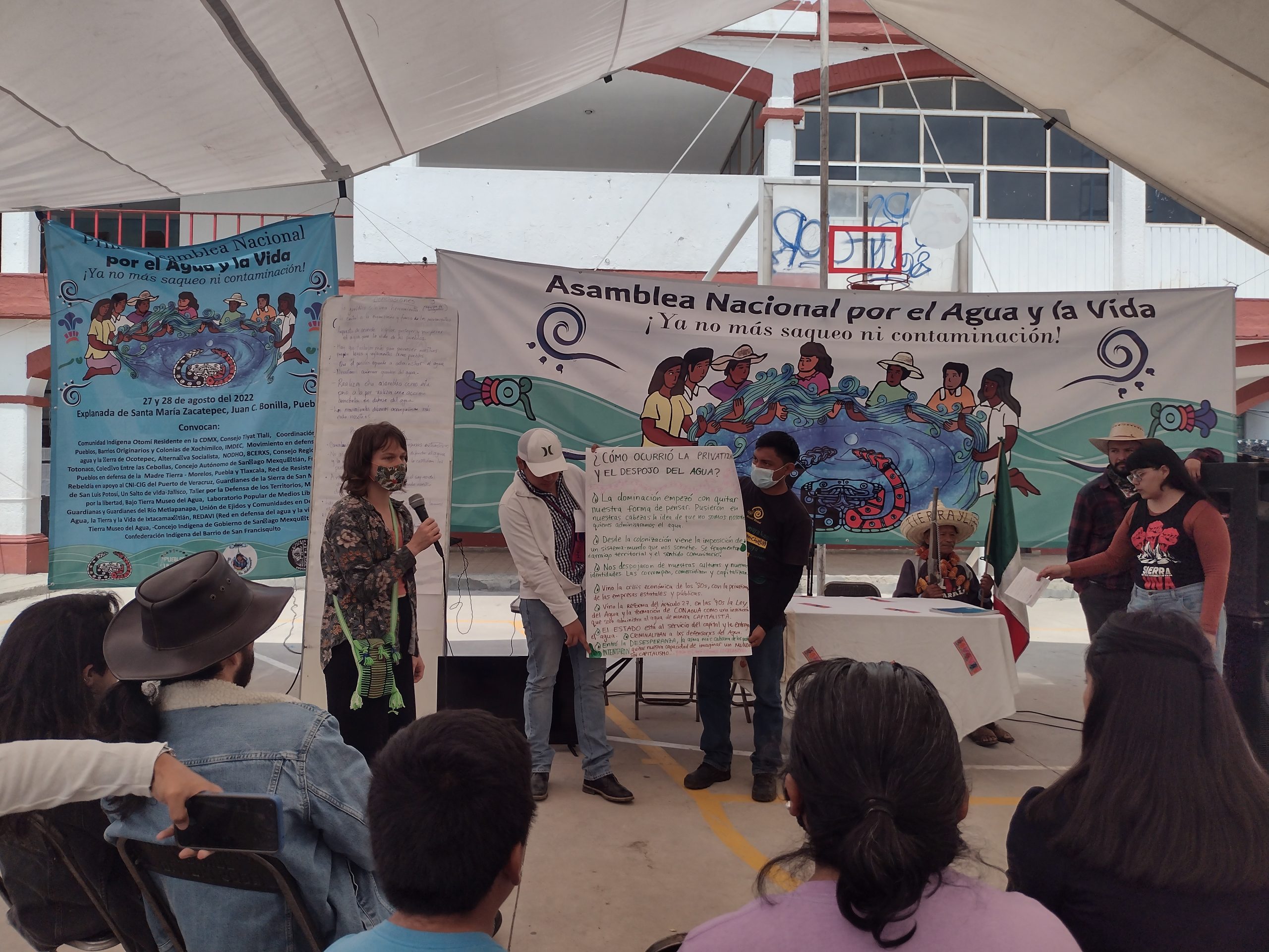 Asamblea Nacional convoca a defensa comunitaria del agua