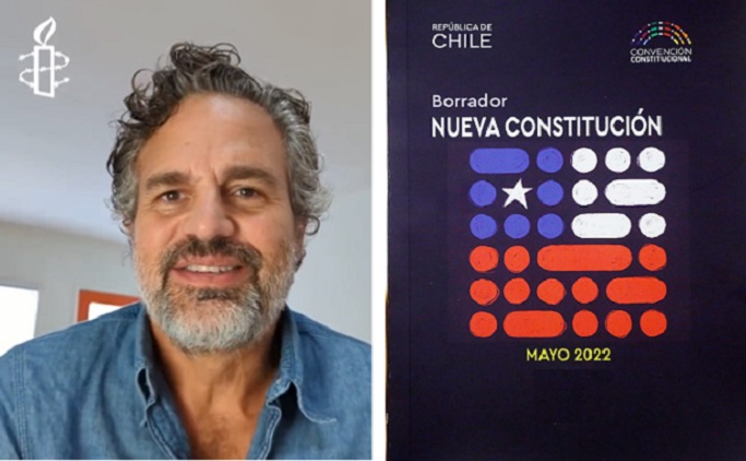 Chile y el Apruebo nueva Constitución: Mark Ruffalo apoya la campaña “Aprobar es humano” de Amnistía Internacional