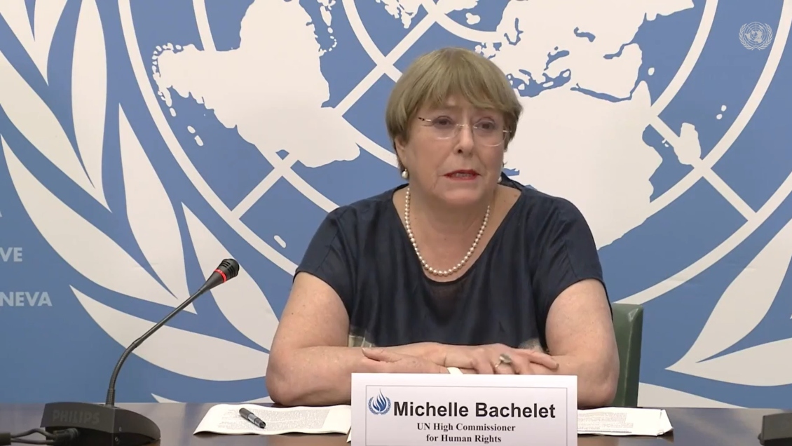Bachelet confiesa fuertes presiones de 40 países para no publicar informe de DD.HH sobre China