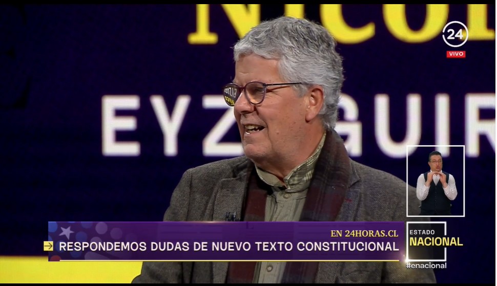 Exministro de Hacienda, Nicolás Eyzaguirre: «Si le dicen que con esta Constitución el Estado va a quebrar le están mintiendo»