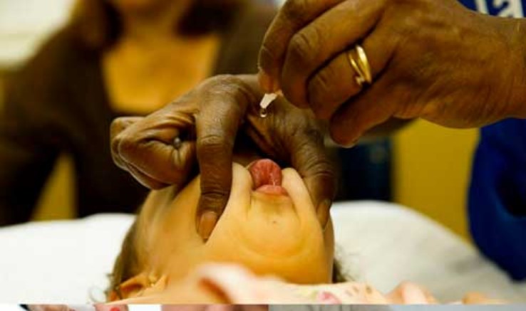 Brasil inicia una jornada de salud contra el polio y otras enfermedades